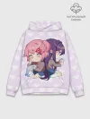 Худи мужской база хлопок / Chibi Natsuki and Yuri