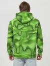 Худи мужской база хлопок / Green Slime