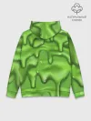 Худи мужской база хлопок / Green Slime