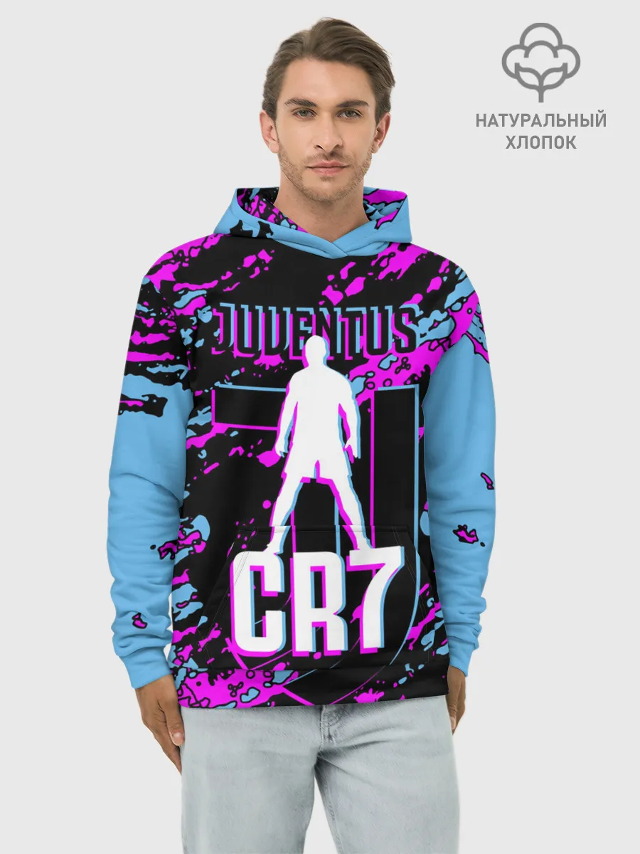 Худи мужской база хлопок / Криштиану Роналду
