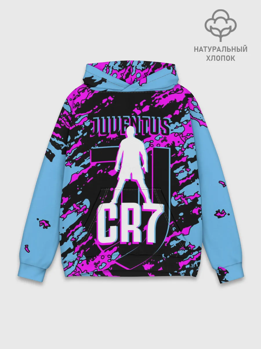 Худи мужской база хлопок / Криштиану Роналду