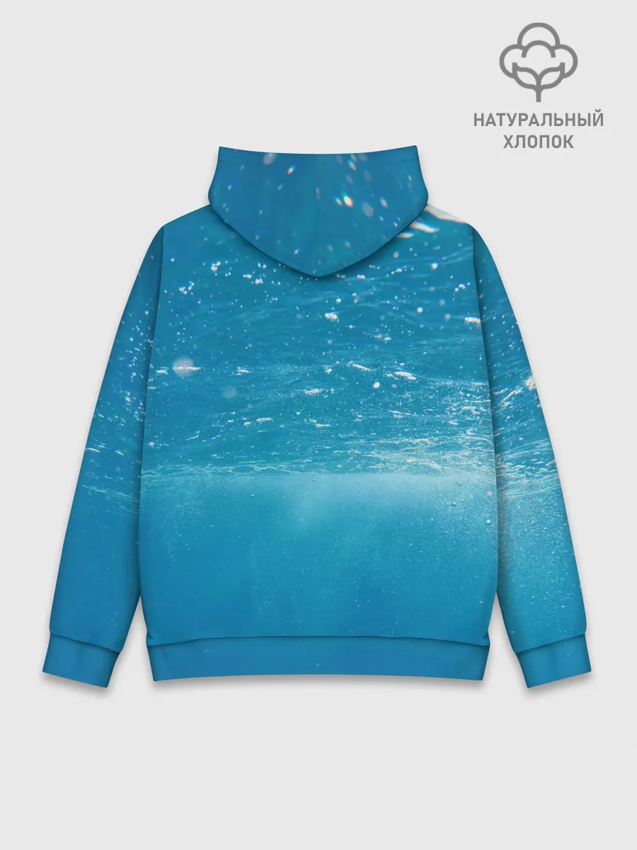 Худи мужской база хлопок / дайвинг