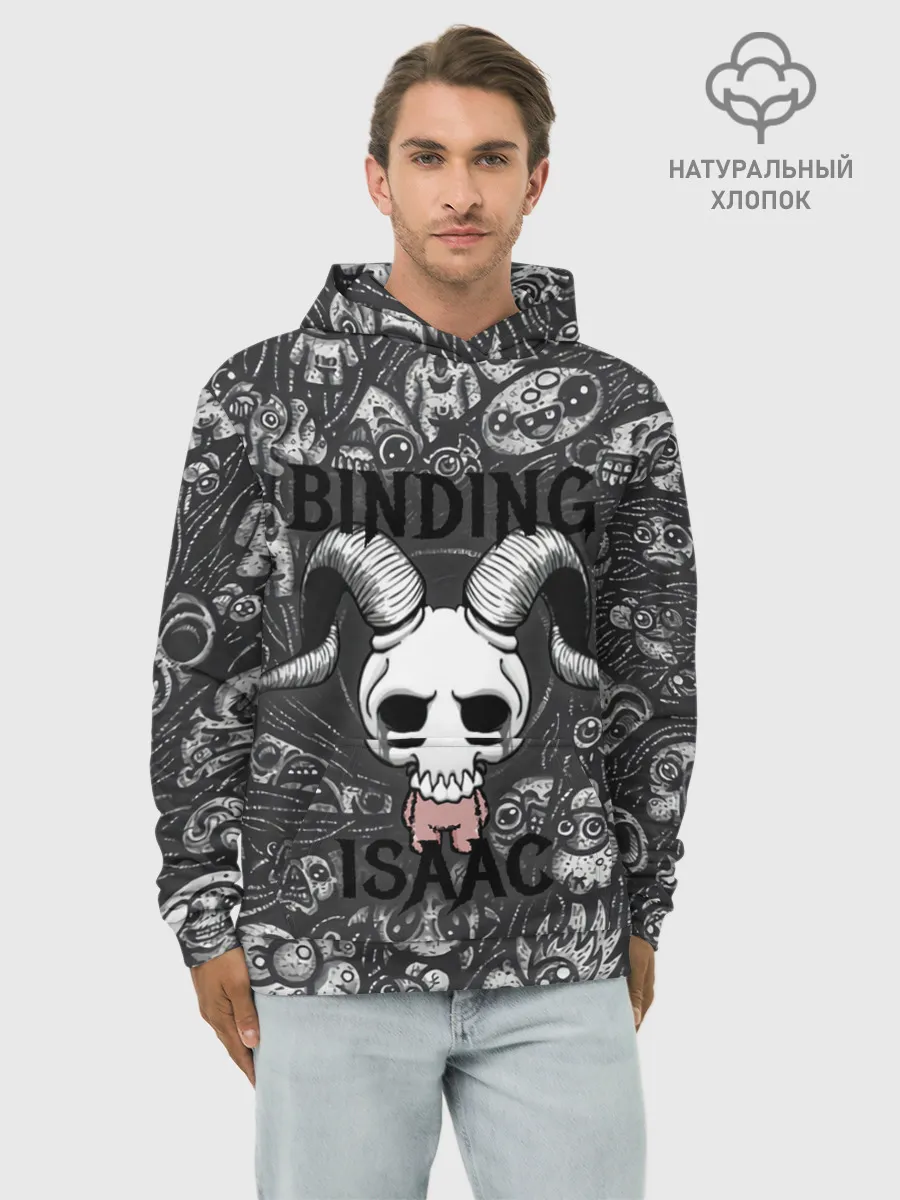 Худи мужской база хлопок / Воронка Исаака