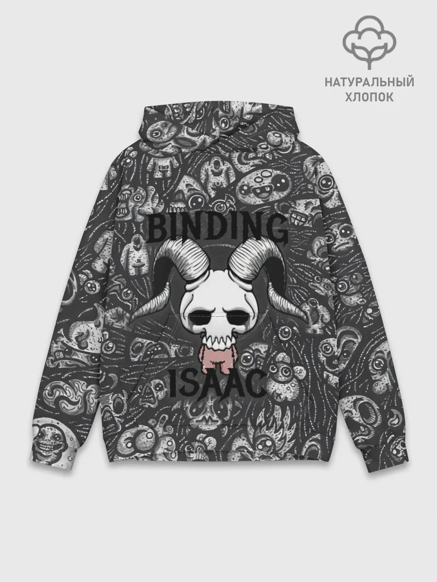 Худи мужской база хлопок / Воронка Исаака