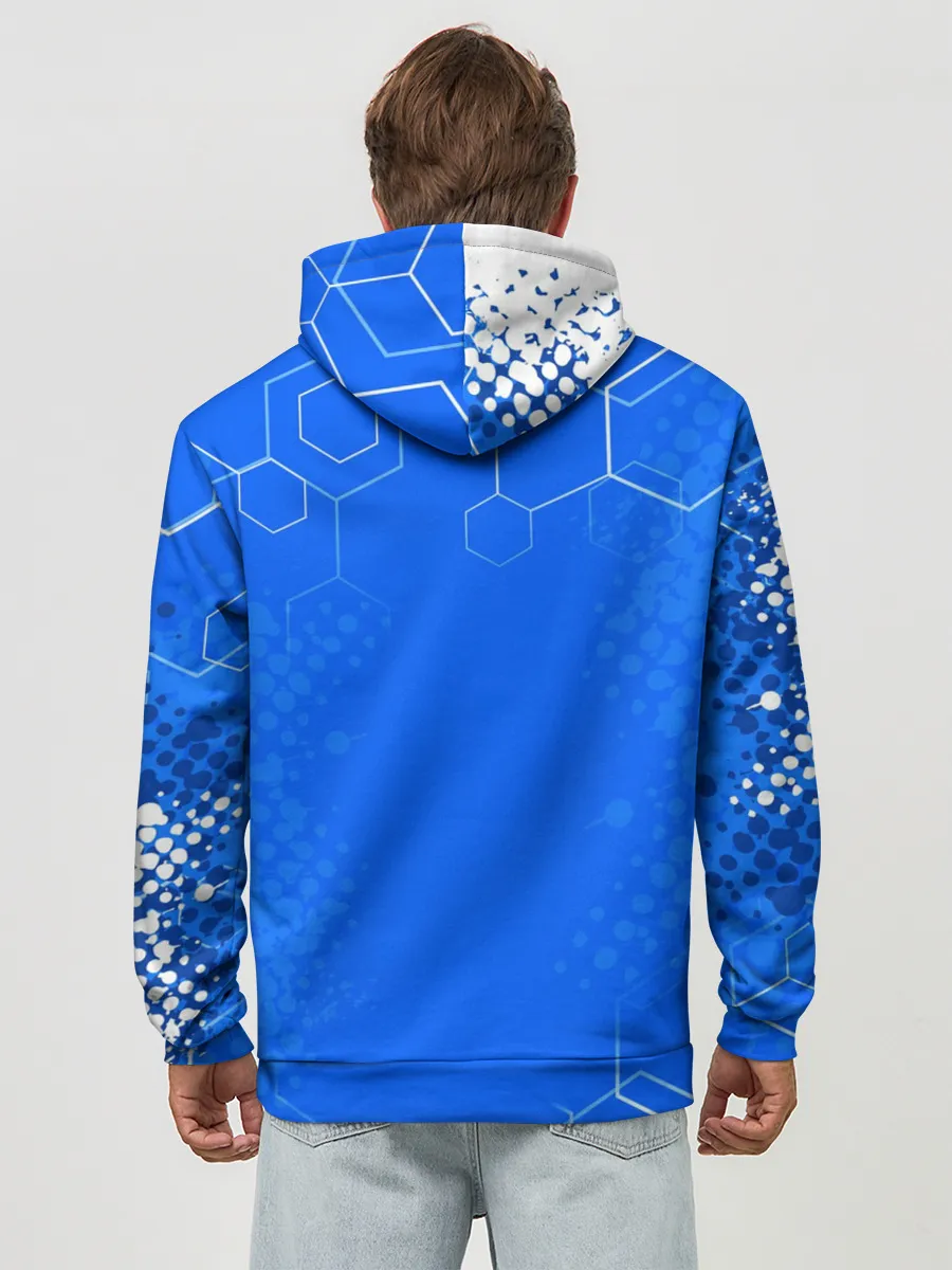 Худи мужской база хлопок / СЕРХИО АГУЭРО / МАНЧЕСТЕР СИТИ