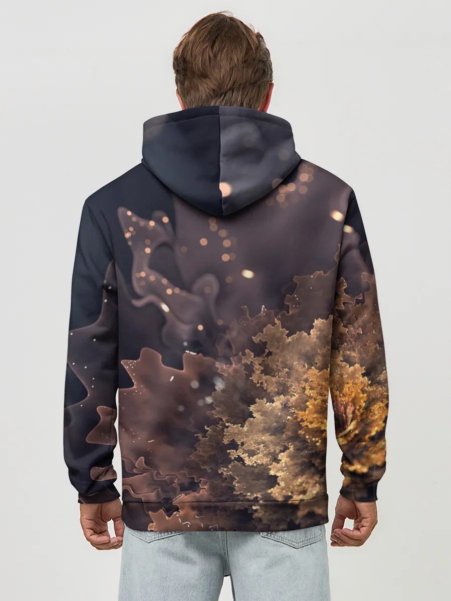 Худи мужской база хлопок / КосмиЧеский Цветок