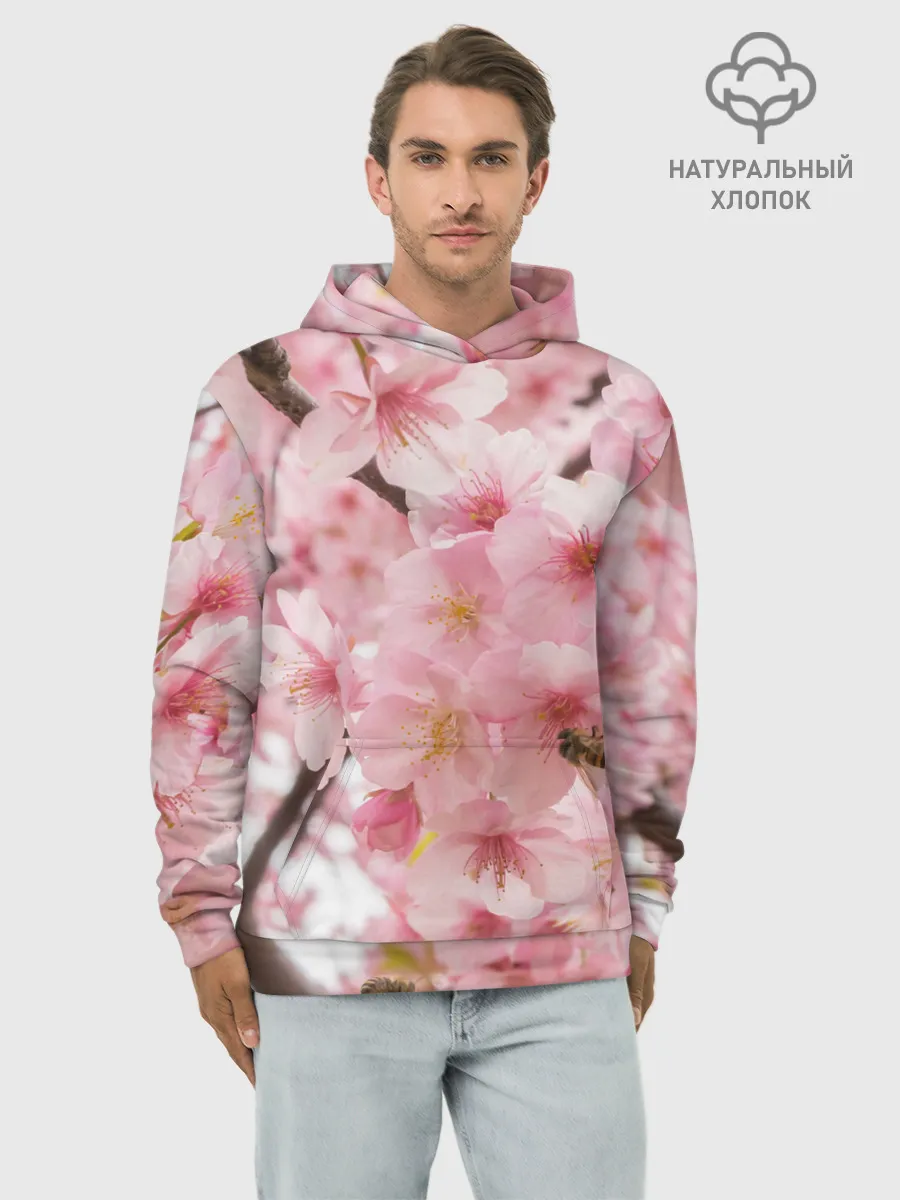 Худи мужской база хлопок / НеобыЧная СаКура