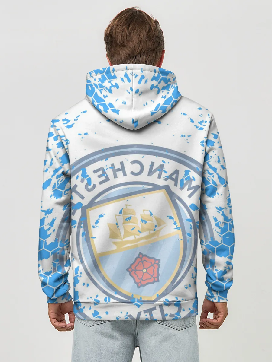 Худи мужской база хлопок / СЕРХИО АГУЭРО / SERGIO AGUERO