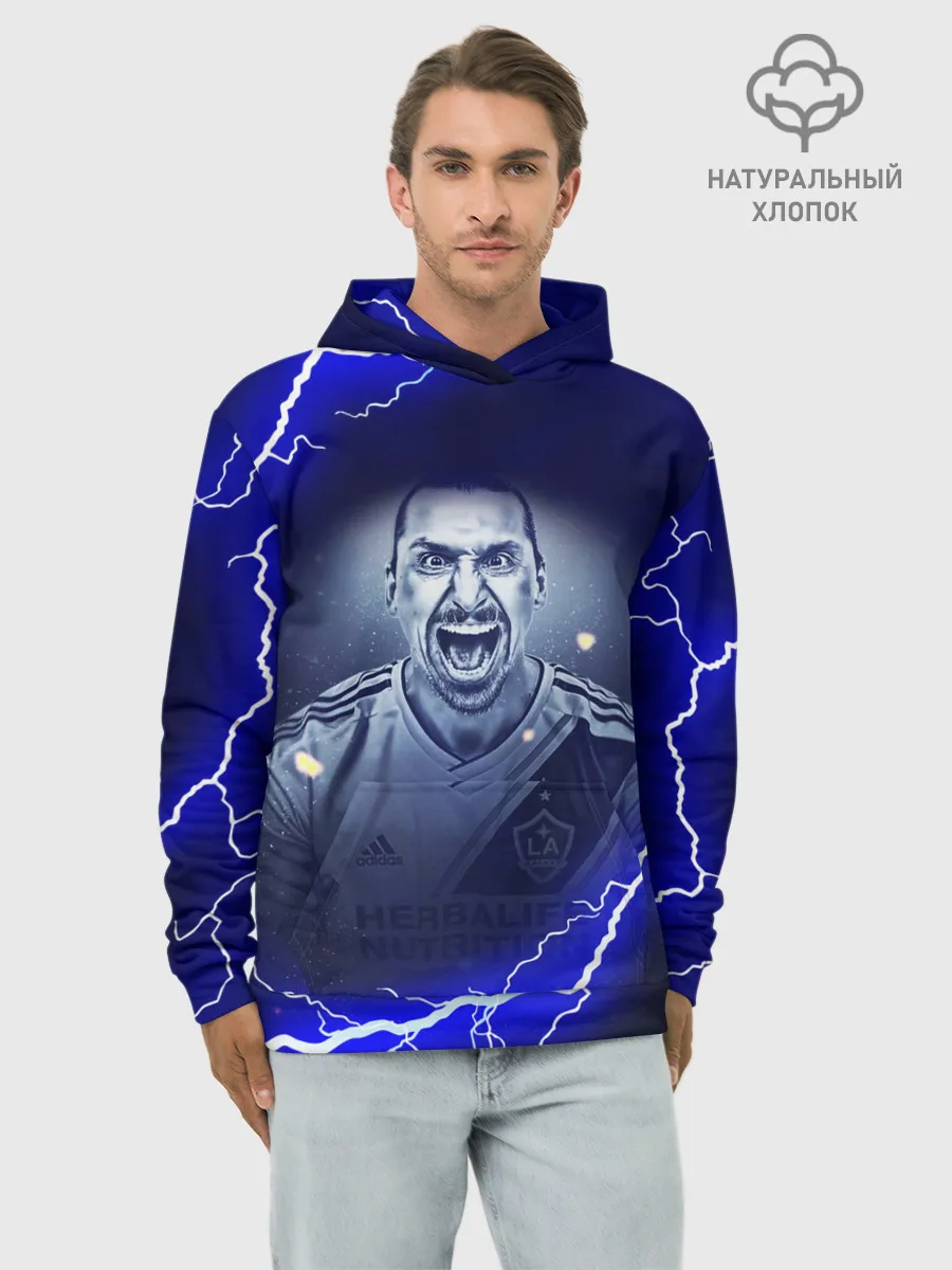 Худи мужской база хлопок / Златан Ибрагимович | ZLATAN