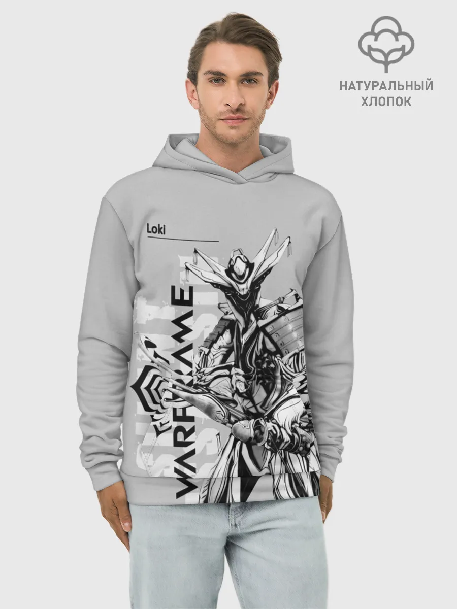 Худи мужской база хлопок / loki