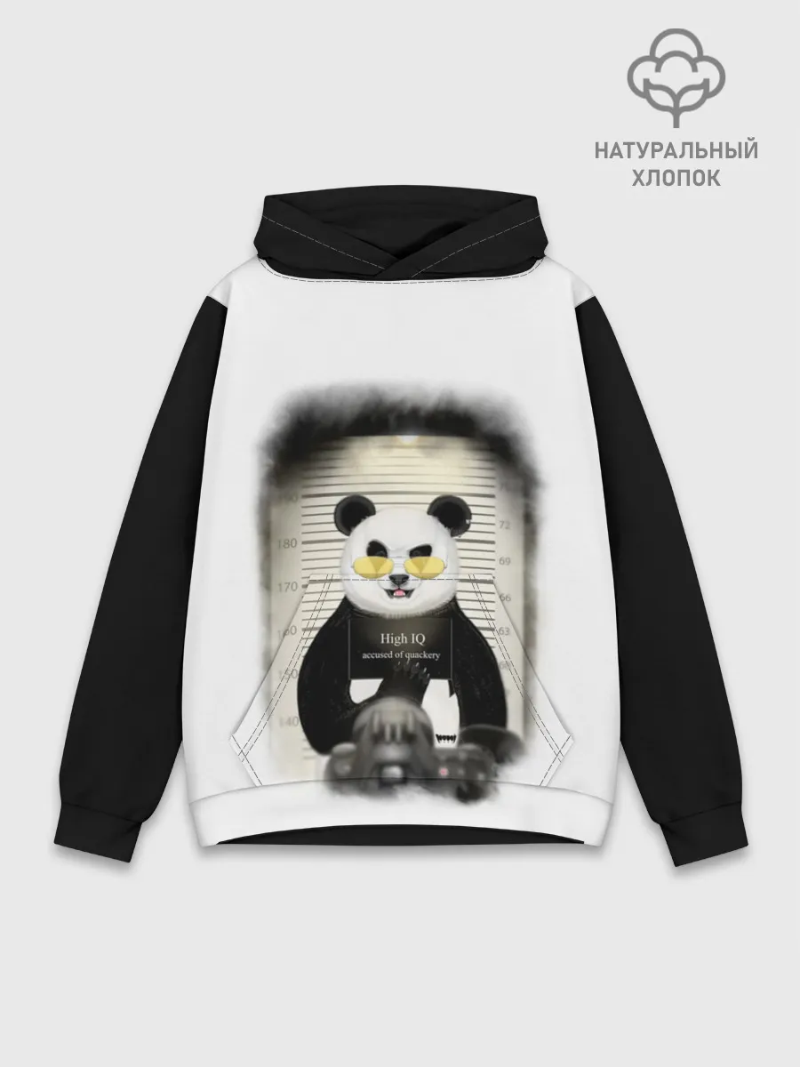 Худи мужской база хлопок / Yami: hight IQ 3D