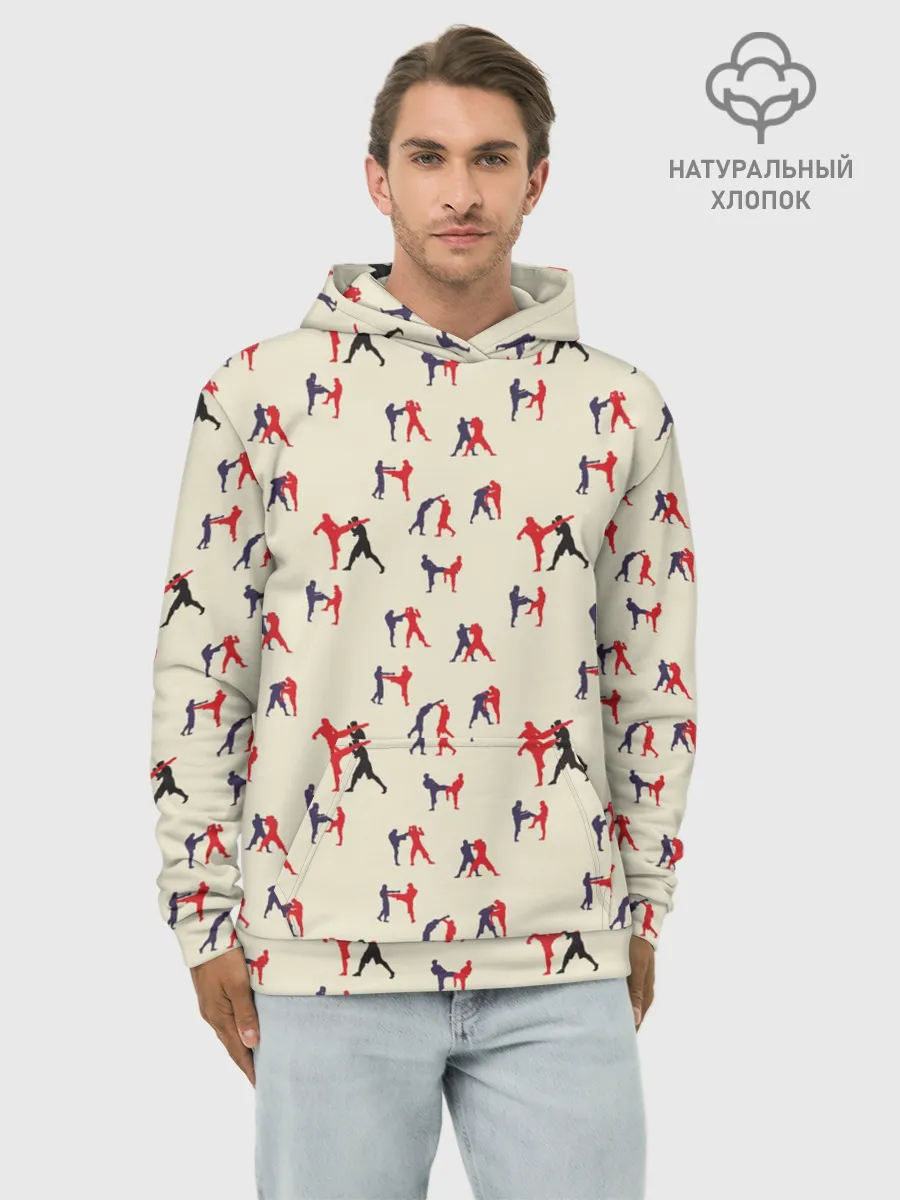 Худи мужской база хлопок / ММА