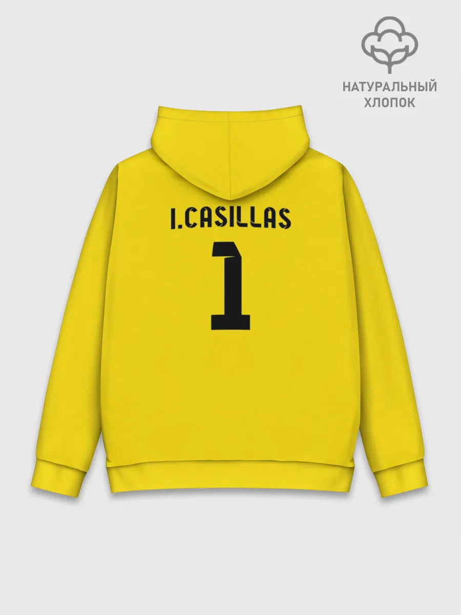 Худи мужской база хлопок / Iker Casillas