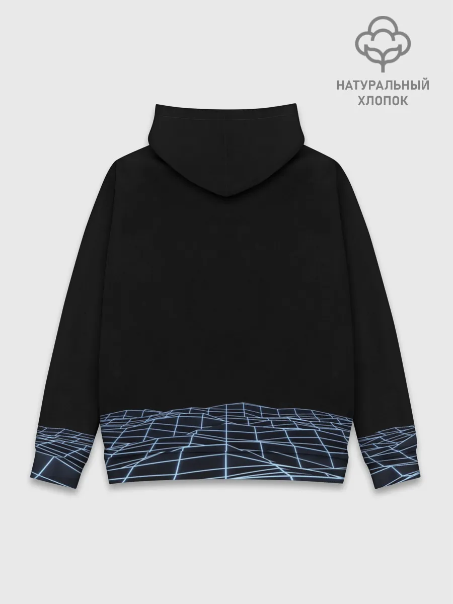 Худи мужской база хлопок / Цифровой восход