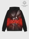 Худи мужской база хлопок / AC/DC: Angus Young