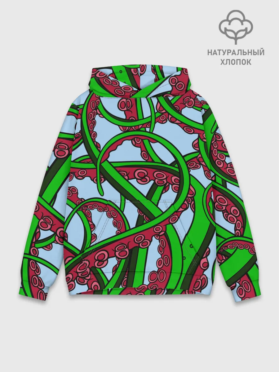 Худи мужской база хлопок / Кракен / Kraken