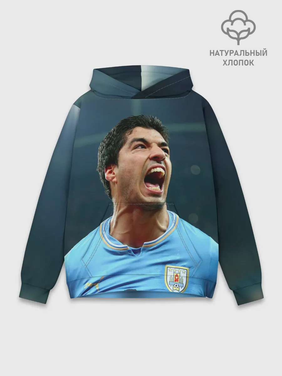 Худи мужской база хлопок / Луис Альберто