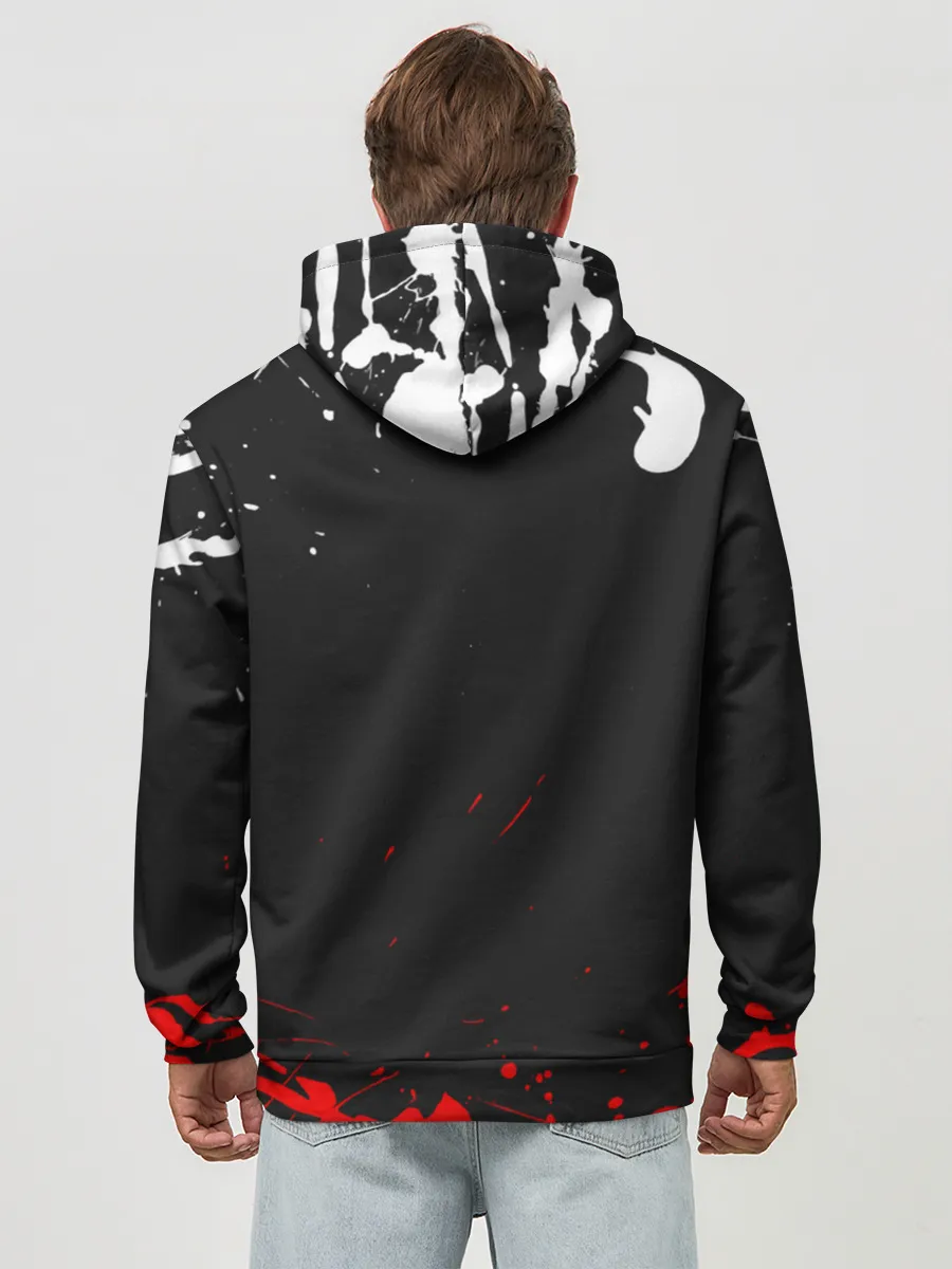 Худи мужской база хлопок / YAMAHA [004]