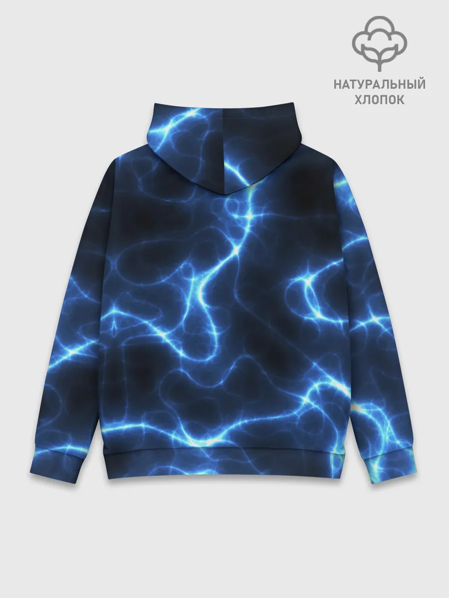 Худи мужской база хлопок / Energy Waves