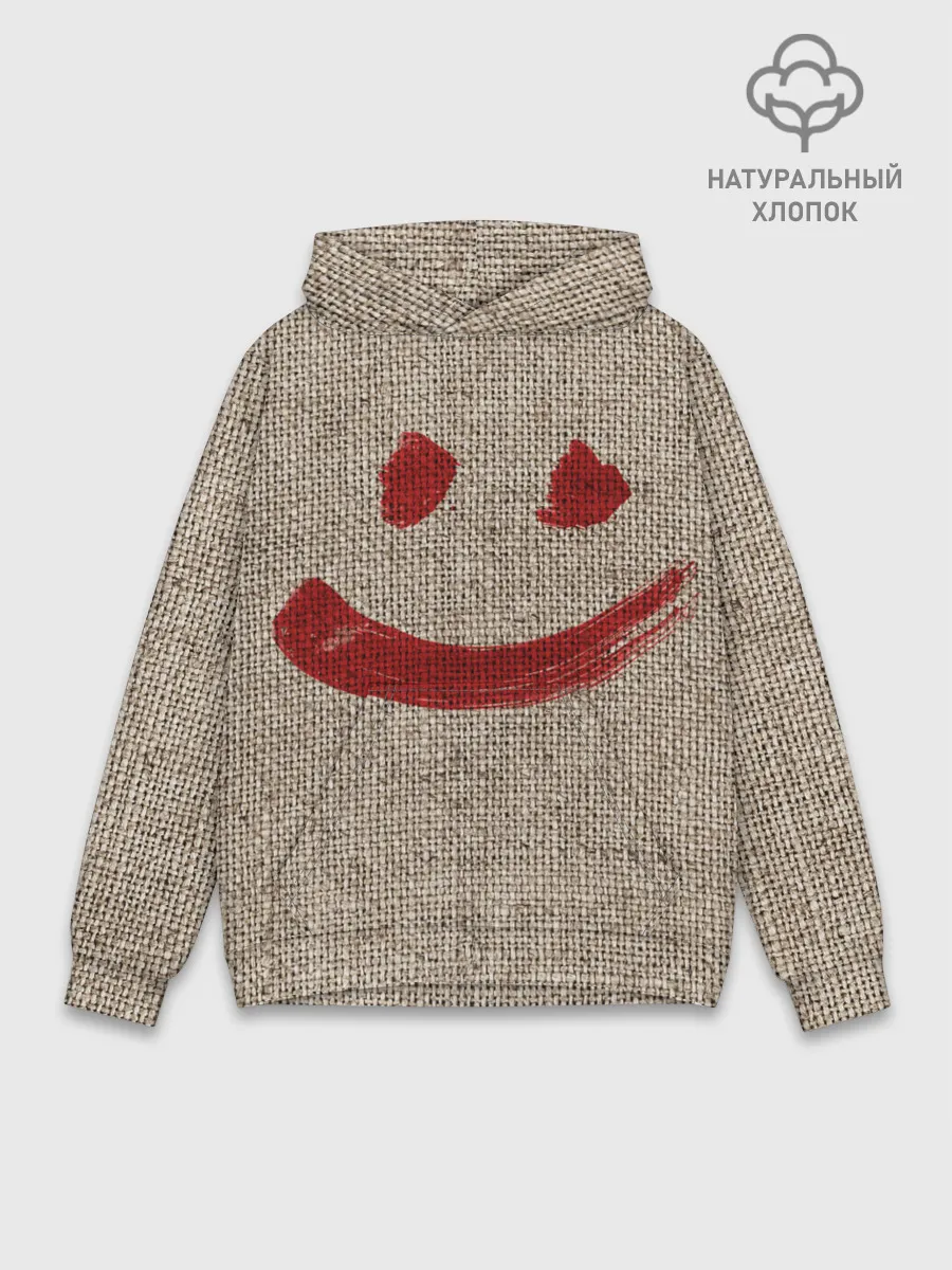 Худи мужской база хлопок / Red Smile
