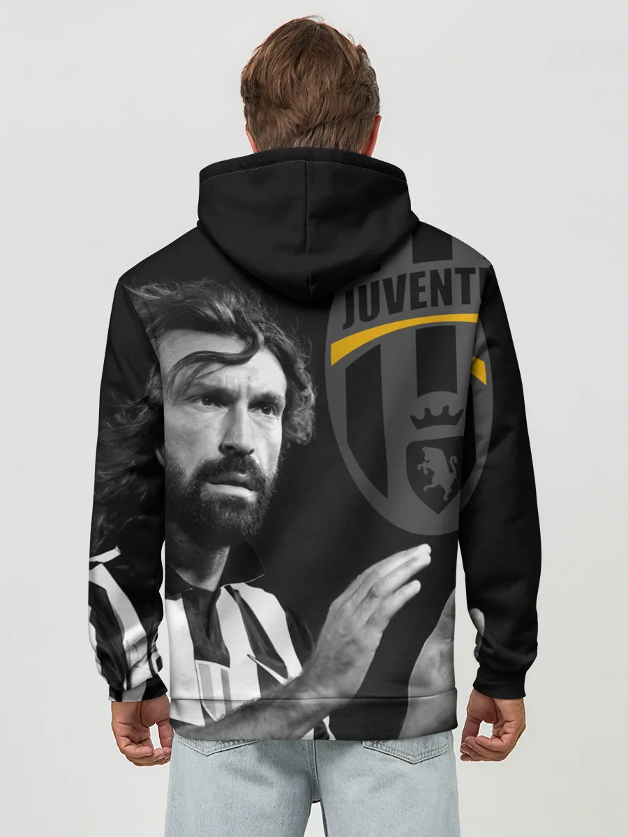 Худи мужской база хлопок / Андреа Пирло