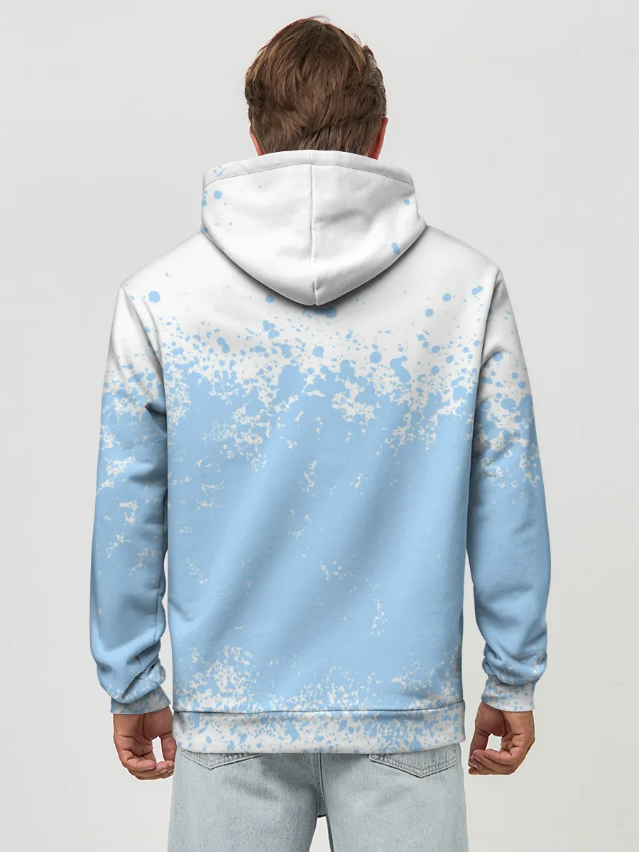 Худи мужской база хлопок / ОДИНОКАЯ ЛОДКА | SAILBOAT