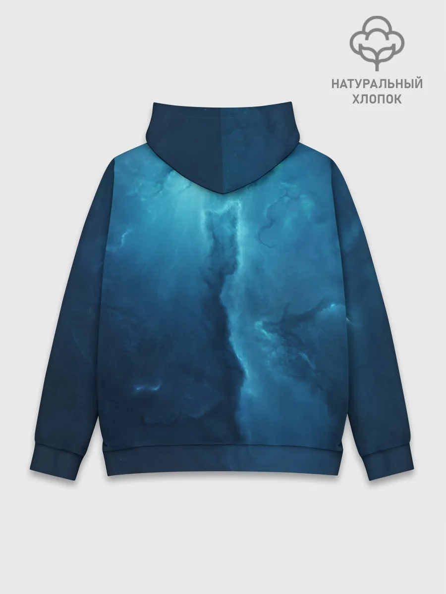 Худи мужской база хлопок / ЗВЕЗДНЫЙ КИТ | STAR WHALE