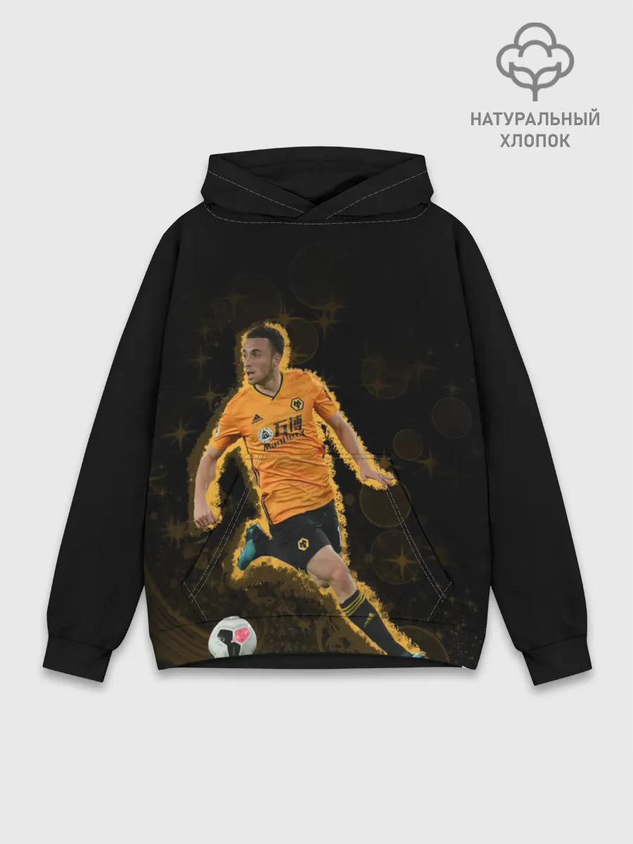 Худи мужской база хлопок / Диогу Жота