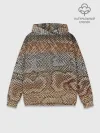 Худи мужской база хлопок / Snake skin