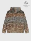 Худи мужской база хлопок / Snake skin
