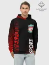 Худи мужской база хлопок / LIVERPOOL / ЛИВЕРПУЛЬ / СПОРТ