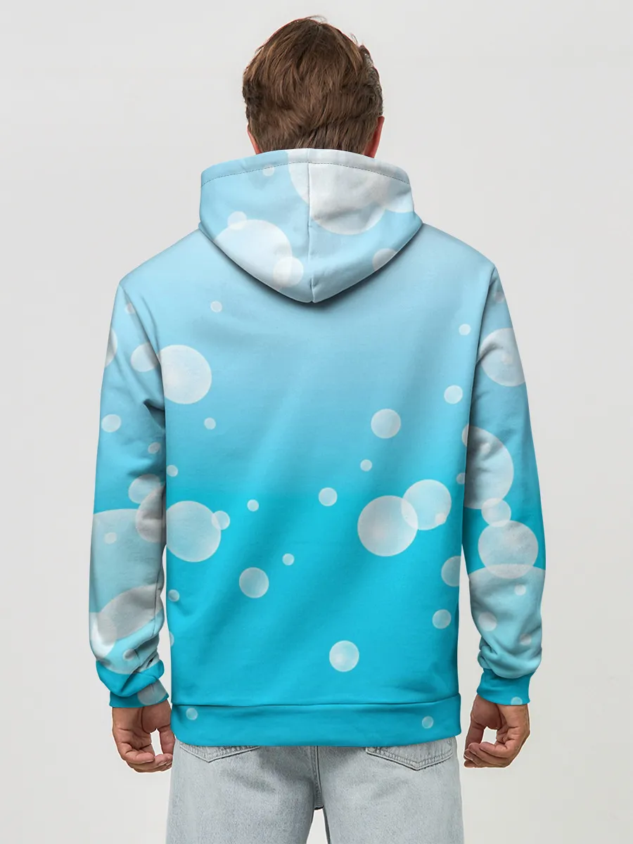 Худи мужской база хлопок / Бумажный кораблик