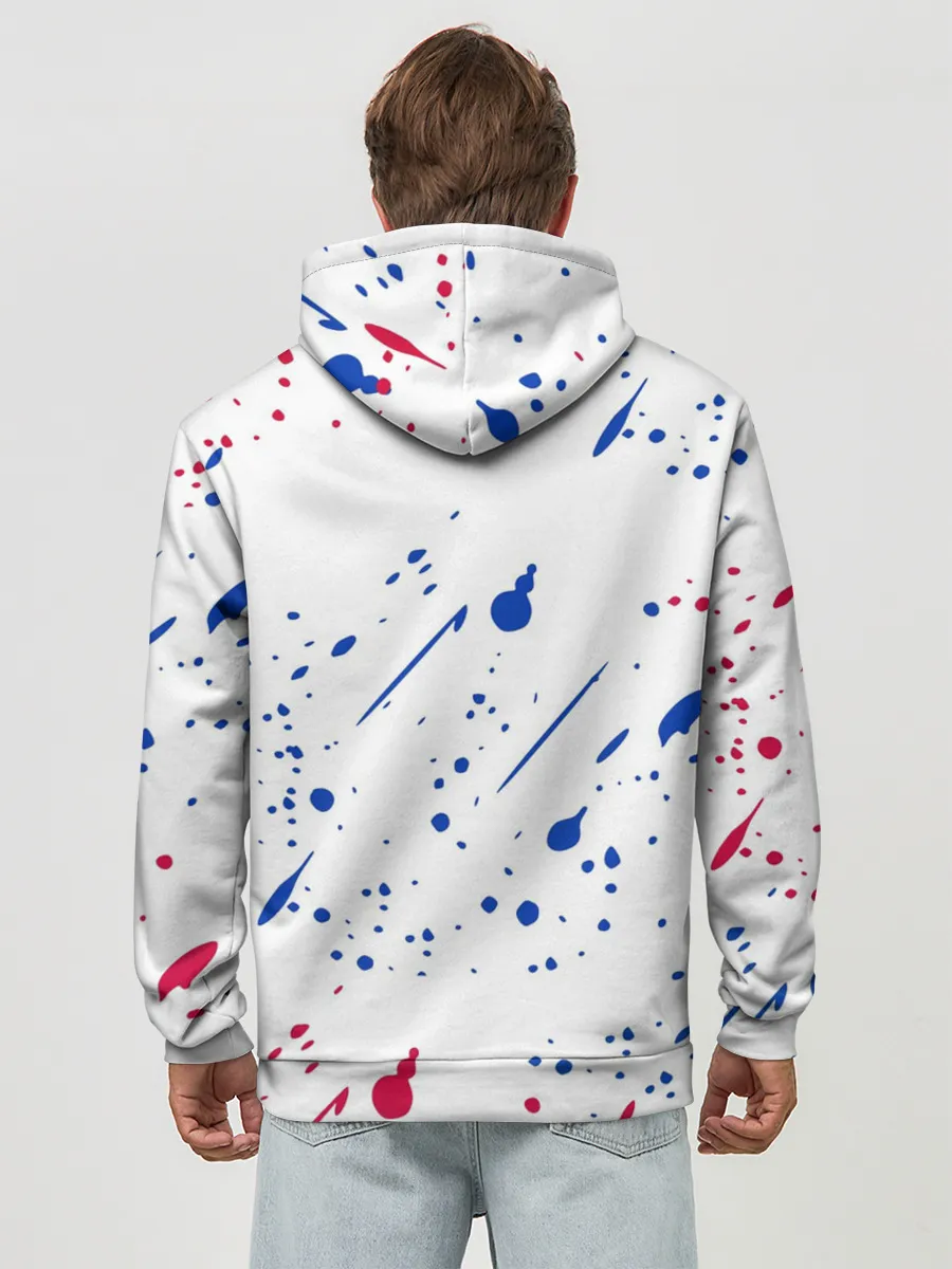 Худи мужской база хлопок / НЕЙМАР / NEYMAR / БАРСЕЛОНА