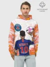 Худи мужской база хлопок / НЕЙМАР / NEYMAR / ПСЖ