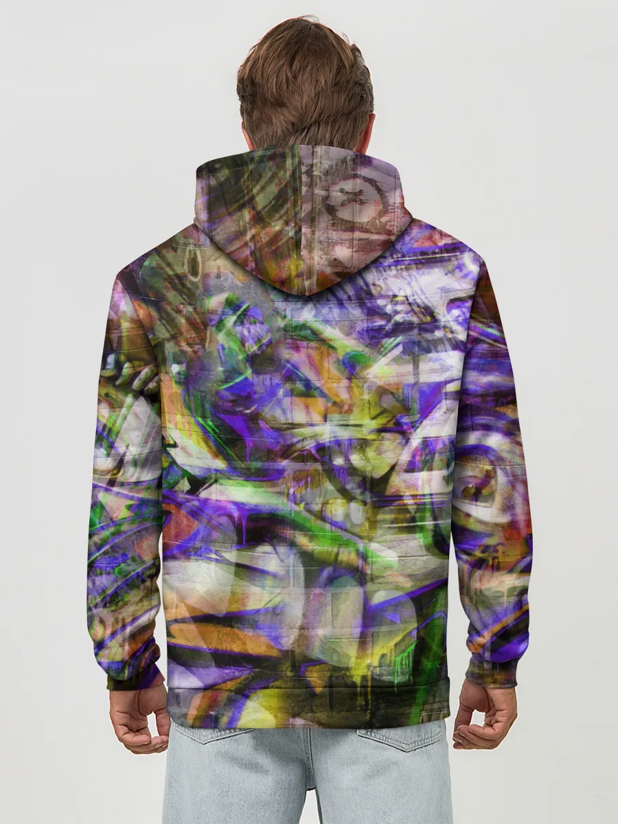 Худи мужской база хлопок / Graffiti Art