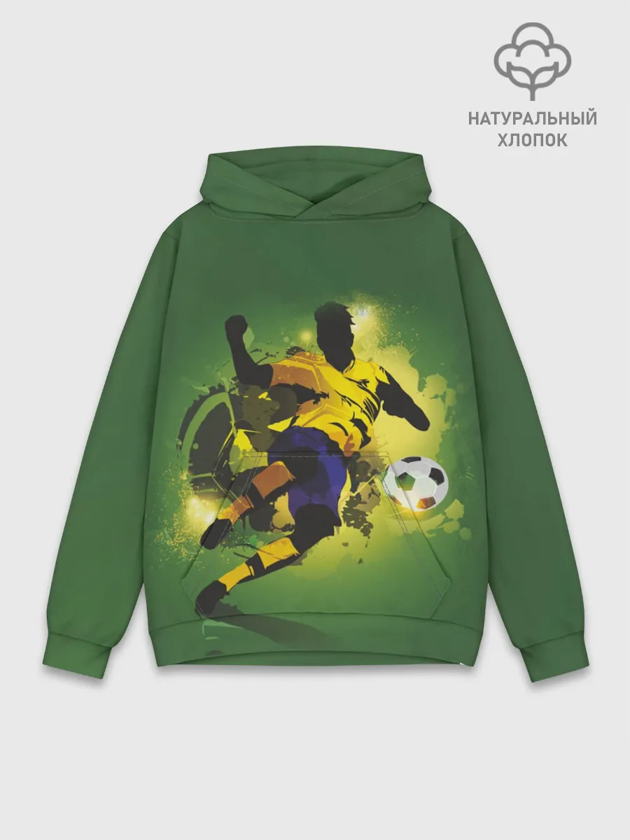 Худи мужской база хлопок / Футбол