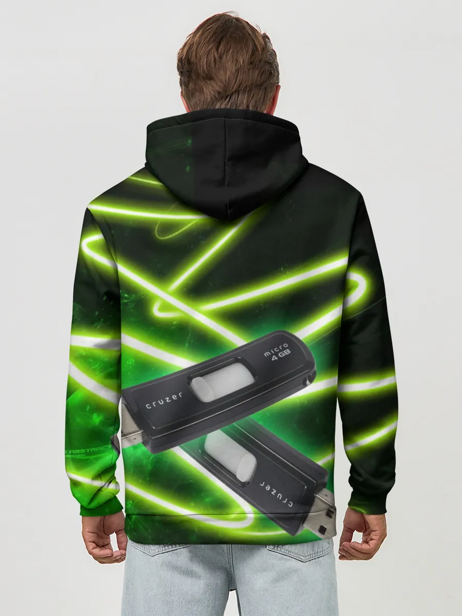 Худи мужской база хлопок / Флешка