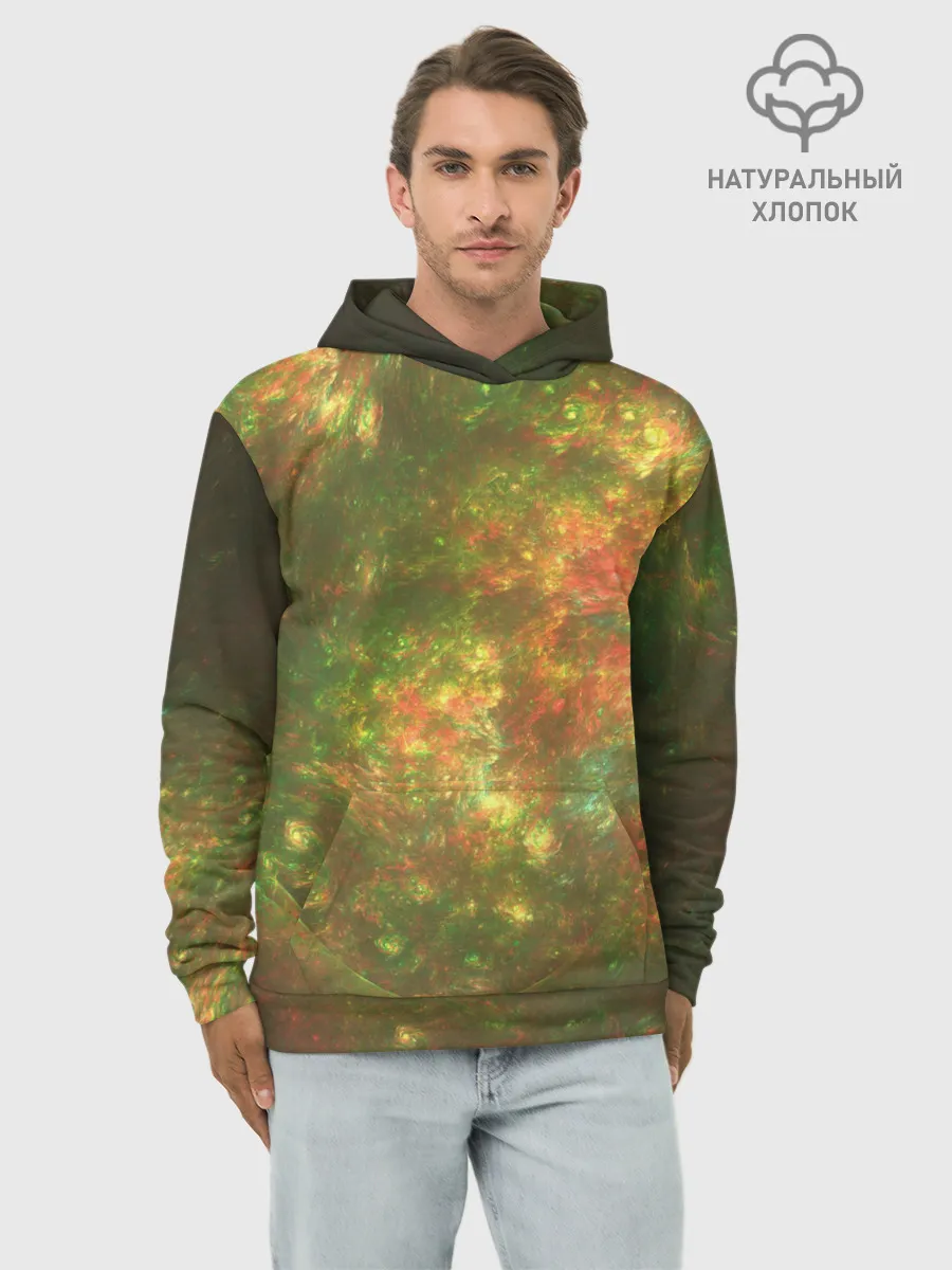 Худи мужской база хлопок / КосмИчесКая ПыЛь