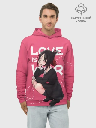 Худи мужской база хлопок / Love is war