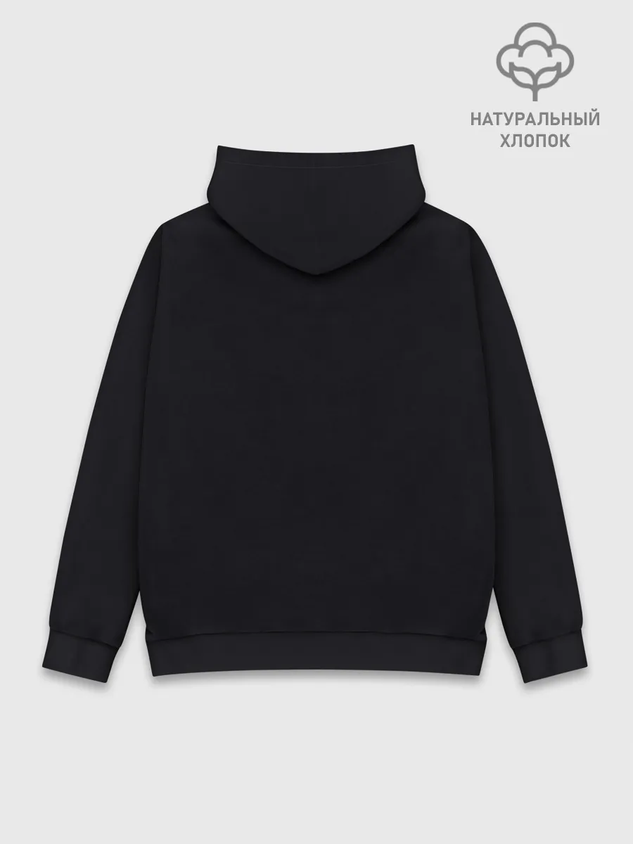 Худи мужской база хлопок / Girls und Panzer Удильщик