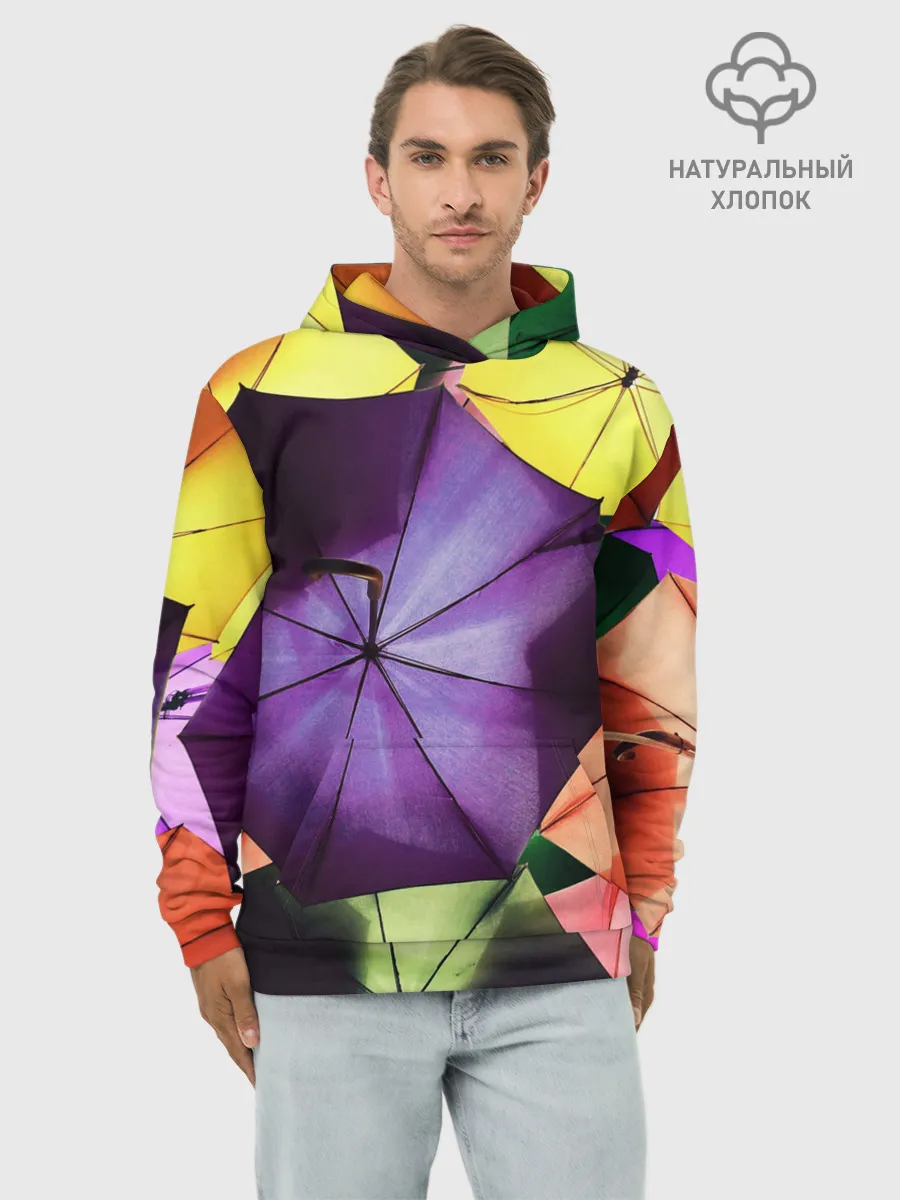 Худи мужской база хлопок / Umbrellas