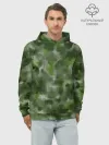 Худи мужской база хлопок / Canvas Green Camo