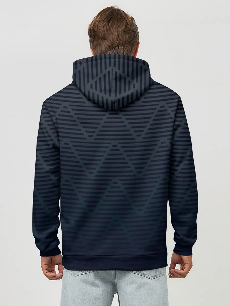 Худи мужской база хлопок / Парусная лодка