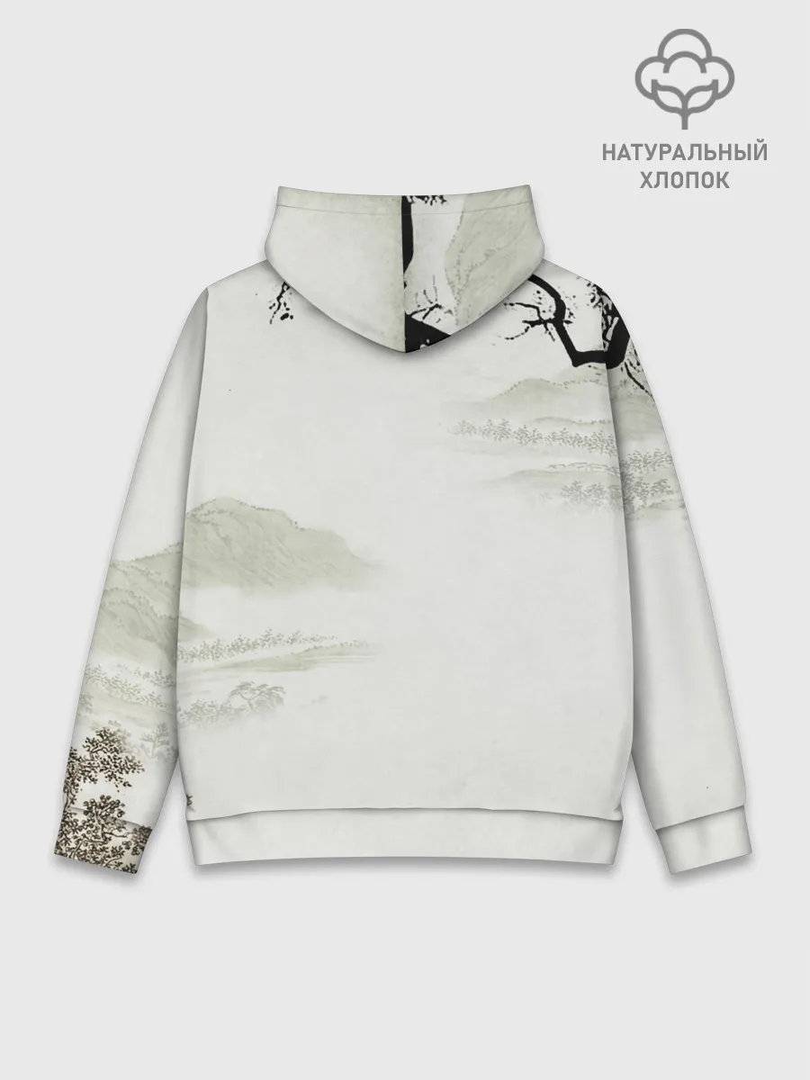 Худи мужской база хлопок / Аста Чёрный клевер Япония