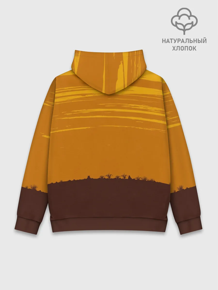 Худи мужской база хлопок / САМУРАЙ