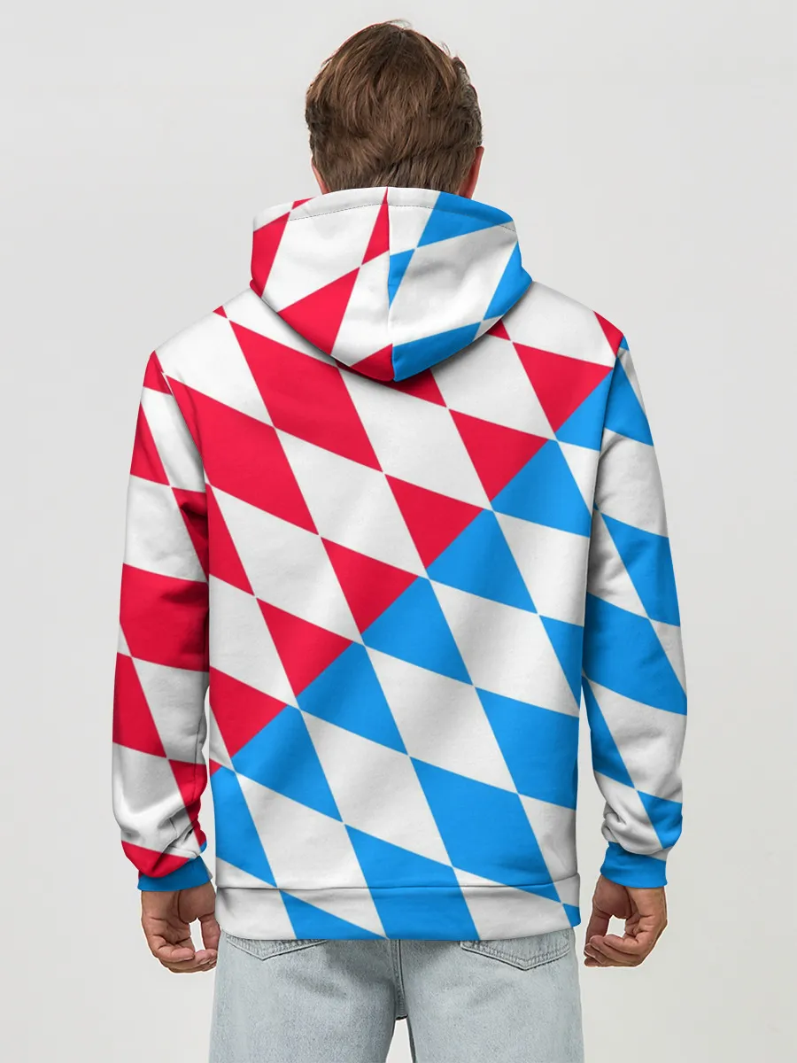 Худи мужской база хлопок / ФК БАВАРИЯ / BAYERN / МЮНХЕН