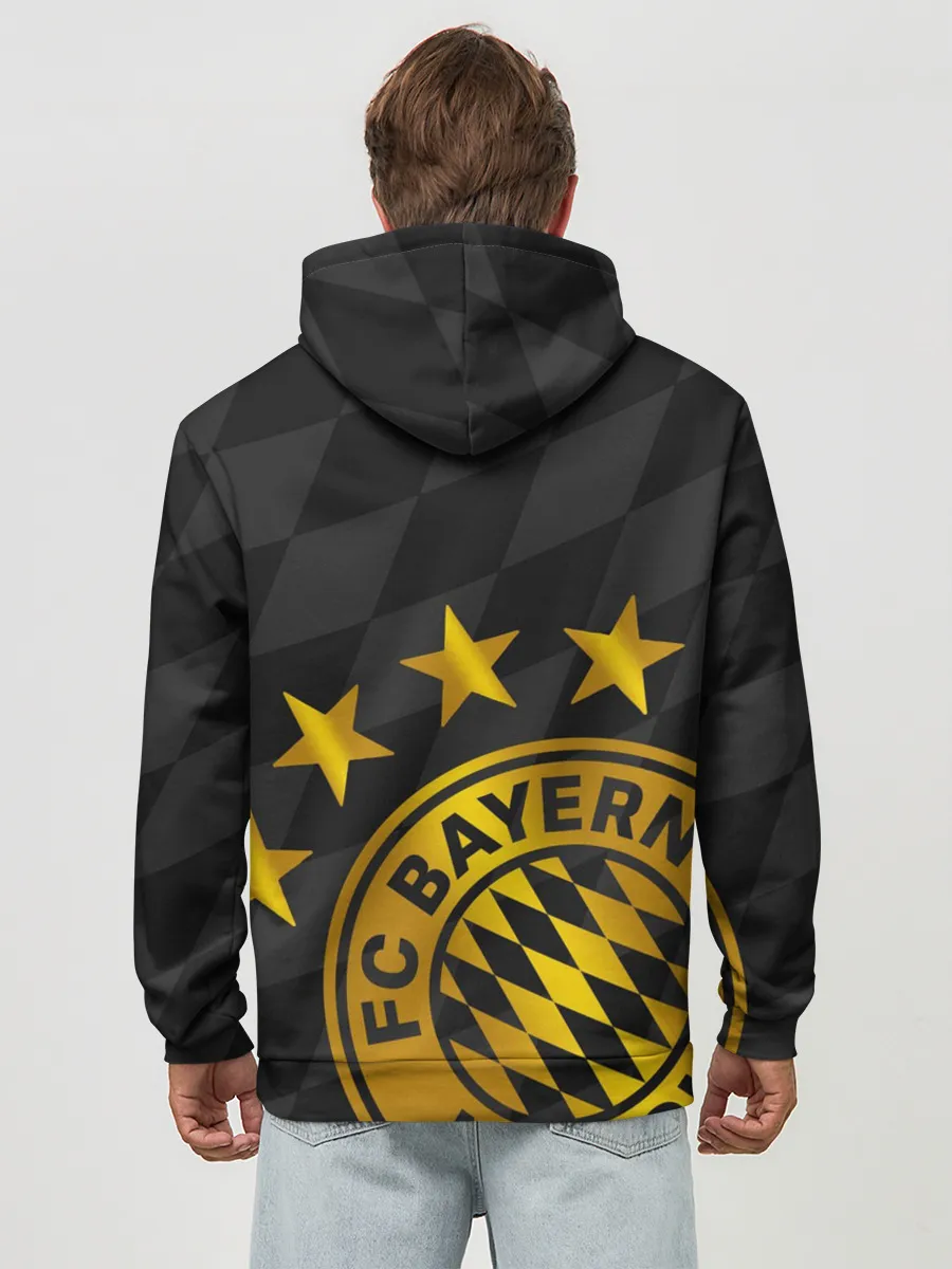Худи мужской база хлопок / ФК БАВАРИЯ / BAYERN / МЮНХЕН