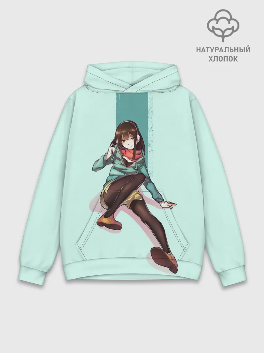 Худи мужской база хлопок / Kana