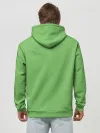 Худи мужской база хлопок / Зеленый Франкенштейн