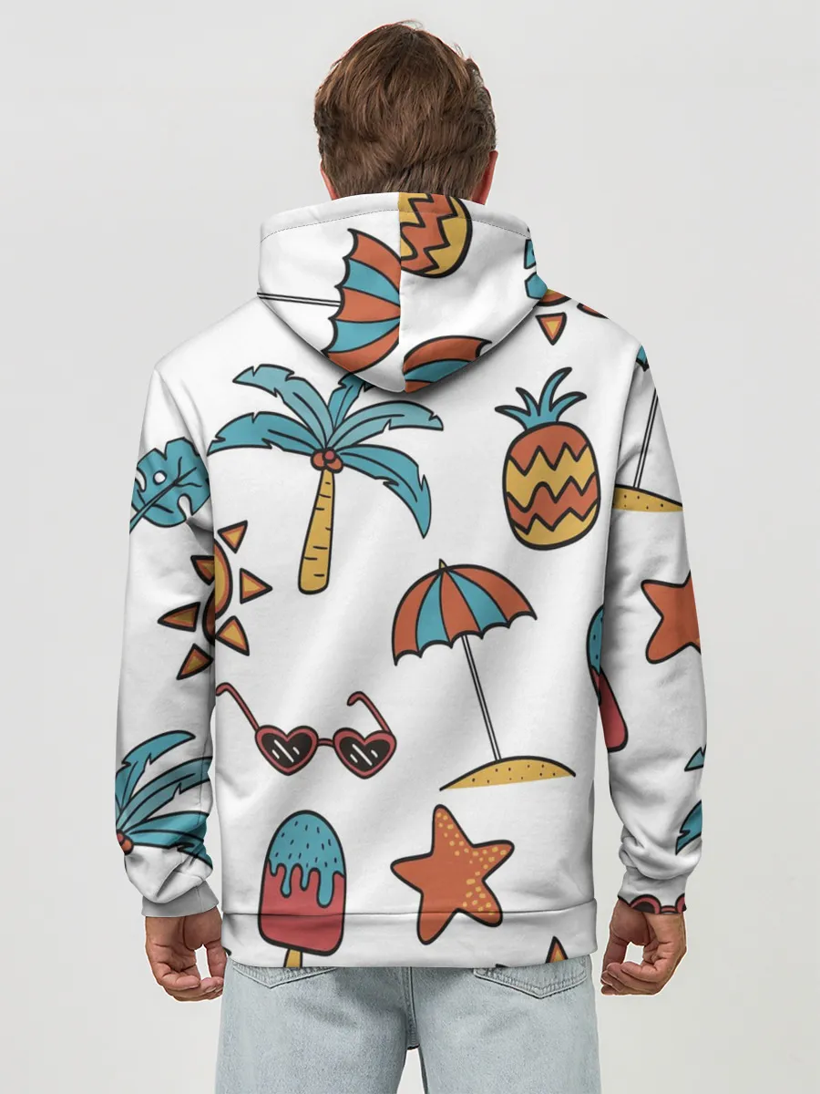 Худи мужской база хлопок / На отдыхе